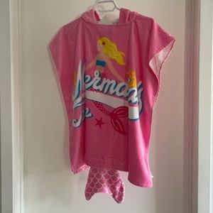 NWT Zara mermaid hooded towel
